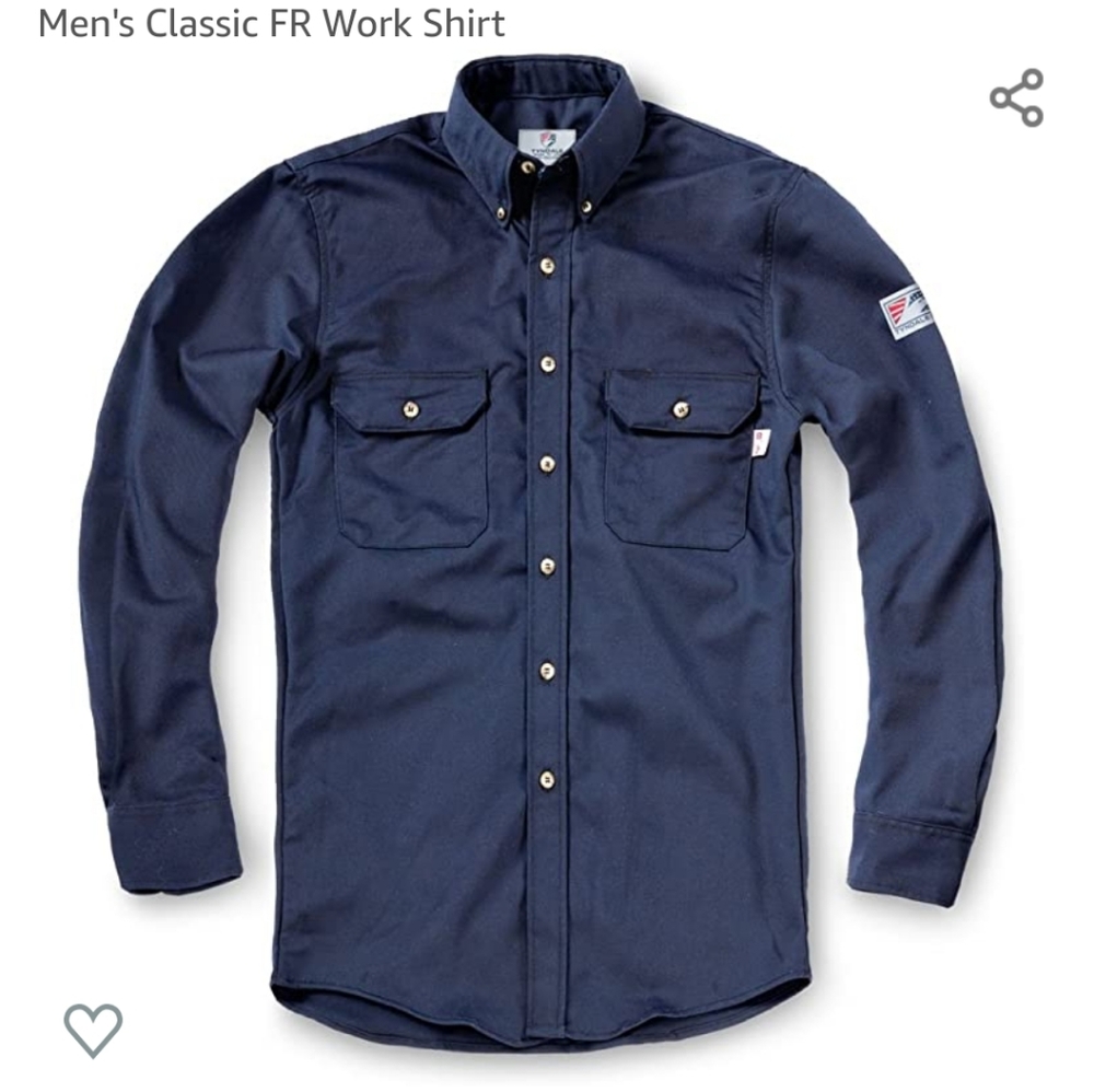 Tyndale mens classic FR work shirt